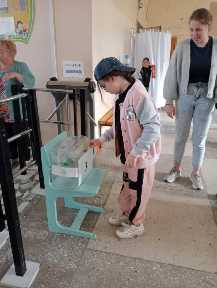 Выборы в самоуправление школьного лагеря «Дюймовочка».